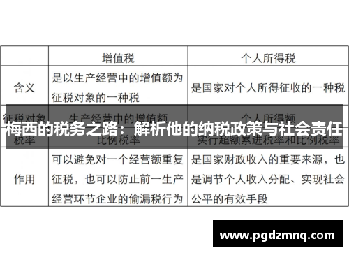 梅西的税务之路：解析他的纳税政策与社会责任